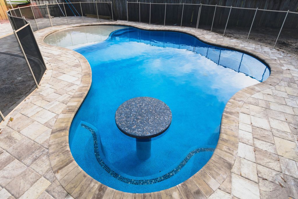 custom pools and features